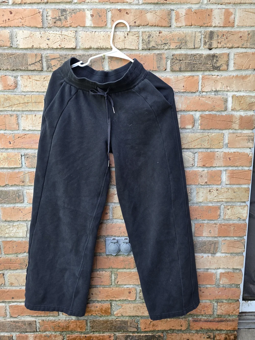 lululemon athletica Wide-Leg Drawstring Pants - Black